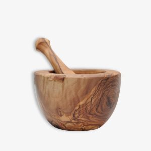 Mortier conique "Plat" & Pilon